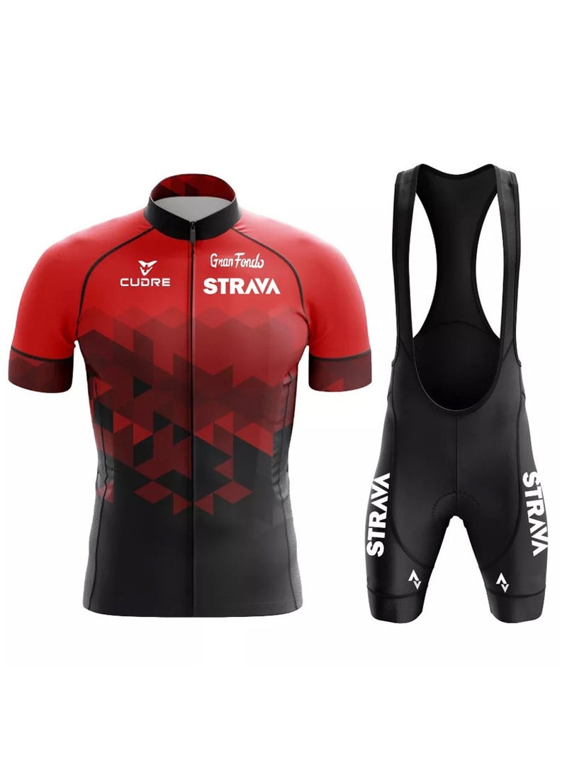 KUYING GR New Summer Outdoor Sunscreen Moisture Absorption Quick Drying Bicycle Women's Cycling Clothing Set  - Image 1