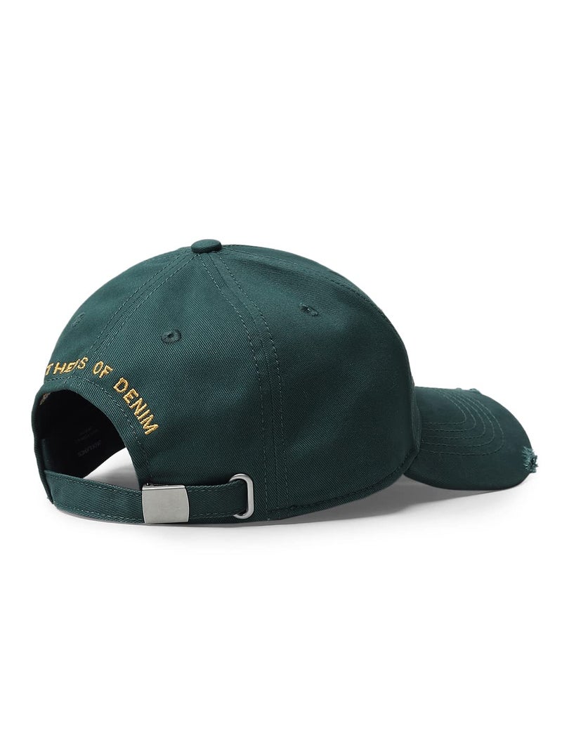 JACK & JONES Men's 100% Cotton JACLOGO COREBASEBALL Cap Forest Night ONE - Image 4
