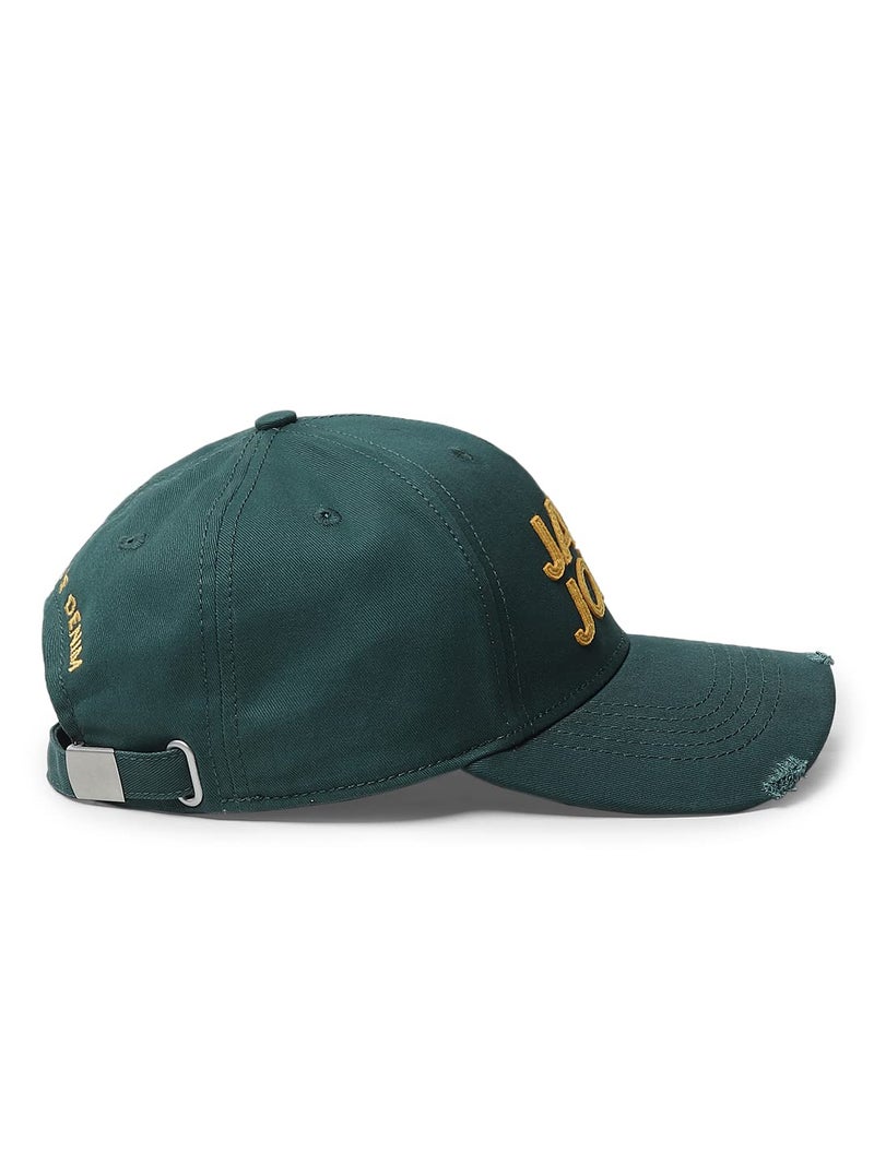JACK & JONES Men's 100% Cotton JACLOGO COREBASEBALL Cap Forest Night ONE - Image 2