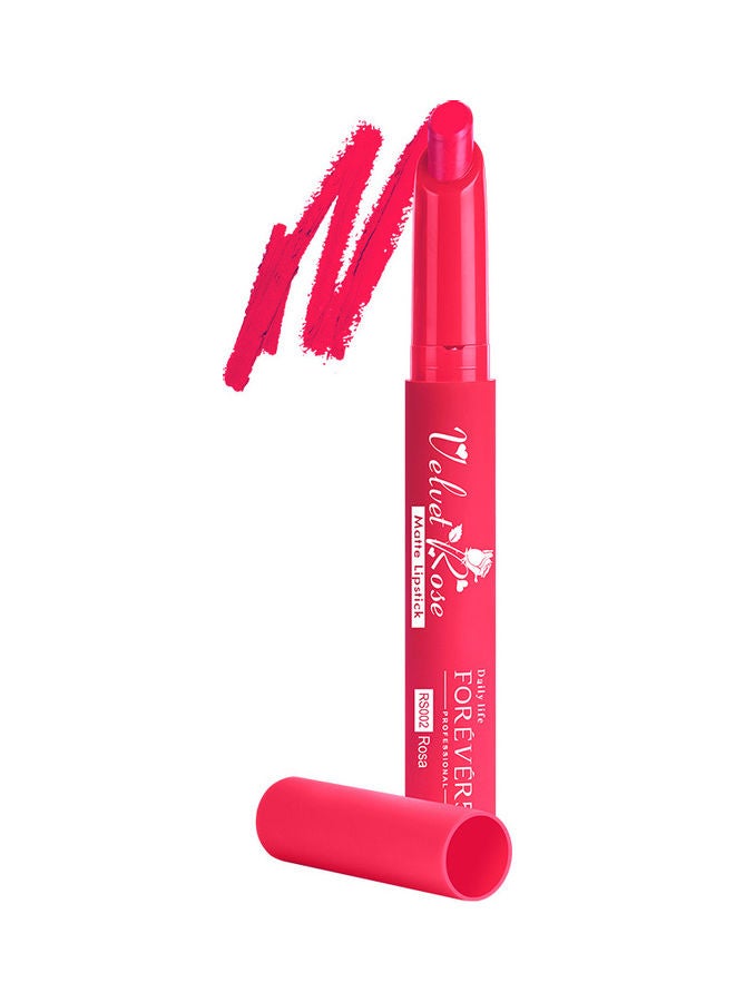 FOREVER52 Velvet Rose Matte Lipstick Light Red - Image 1