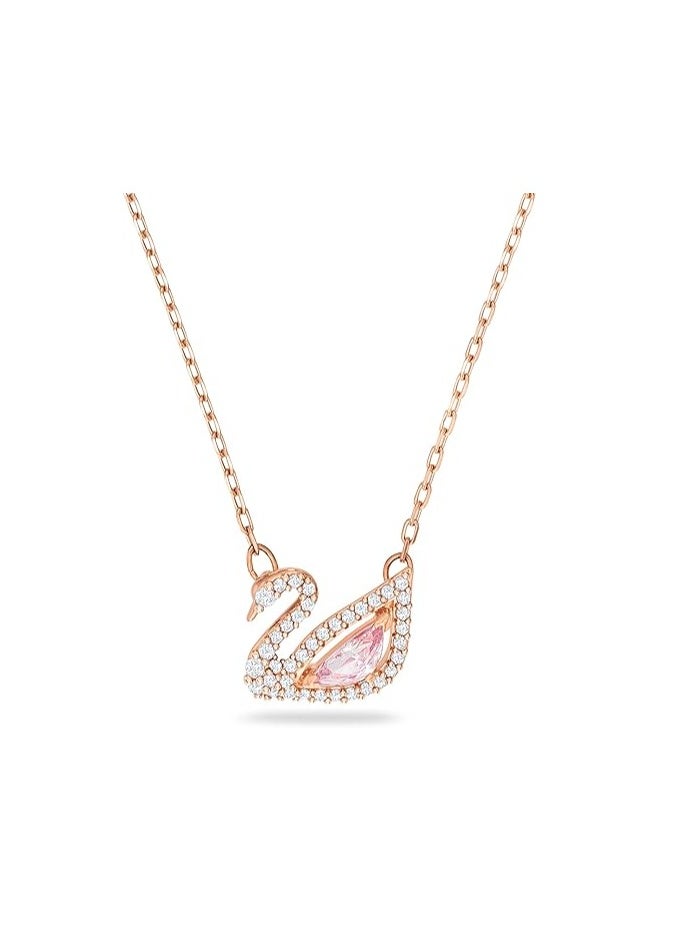 SWAROVSKI - SWAROVSKI Dazzling Swan Jewelry Collection, Blue Crystals, Pink Crystals, Clear Crystals - Image 1