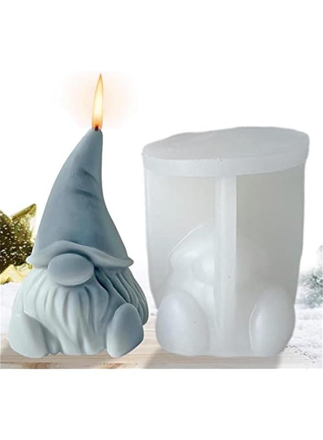Silicone Mold - 1/2 Faceless Silicone Candle Molds | Aromatherapy Plaster Soap Silicone Mould | Mold Epoxy Dwarf Plaster Mold for Soap Resin Making,Wax - Image 1
