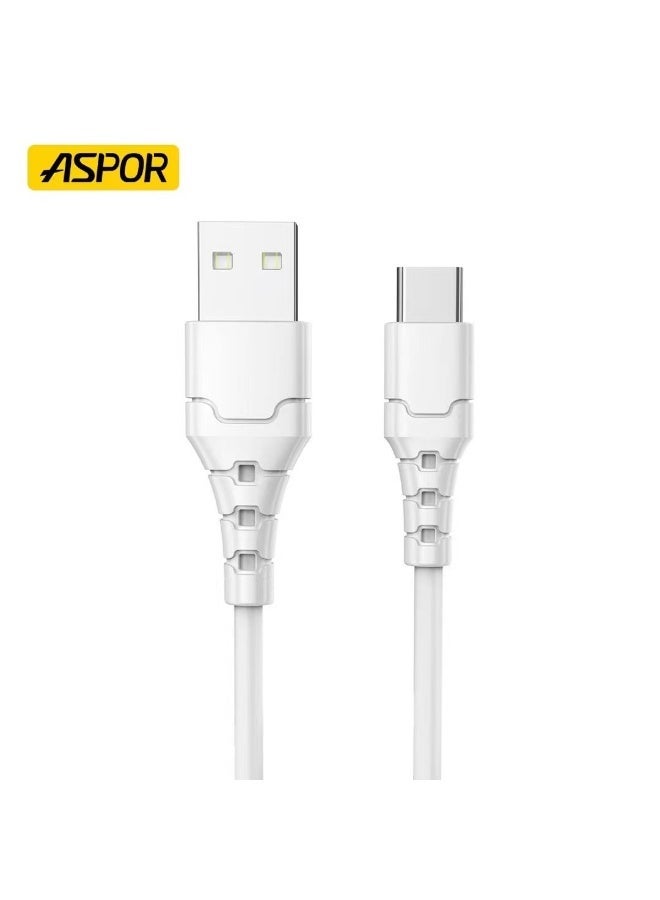 أسبور كيبل جوال ASPOR A102 USB-5A إلى USB-C – شحن أسرع وأداء موثوق - Image 3