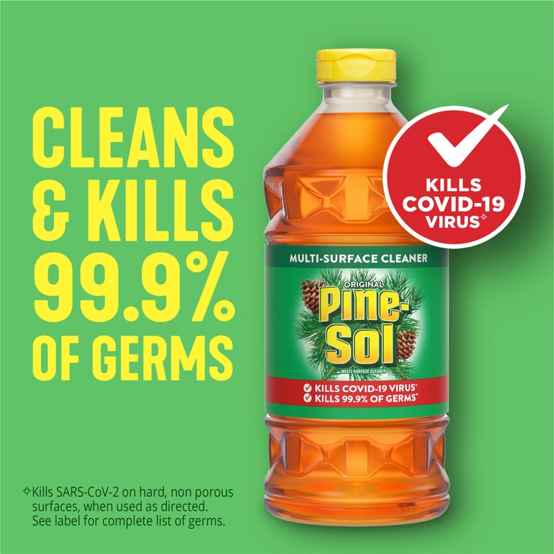Pine Sol منظف متعدد الاستخدامات من باين سول، رائحة الصنوبر الأصلية، 40 أونصة (قد يختلف التعبئة) - Image 2