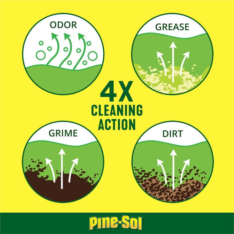 Pine Sol منظف متعدد الاستخدامات من باين سول، رائحة الصنوبر الأصلية، 40 أونصة (قد يختلف التعبئة) - Image 3