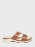 شو اكسبرس Multi Strap Wedge Sandals