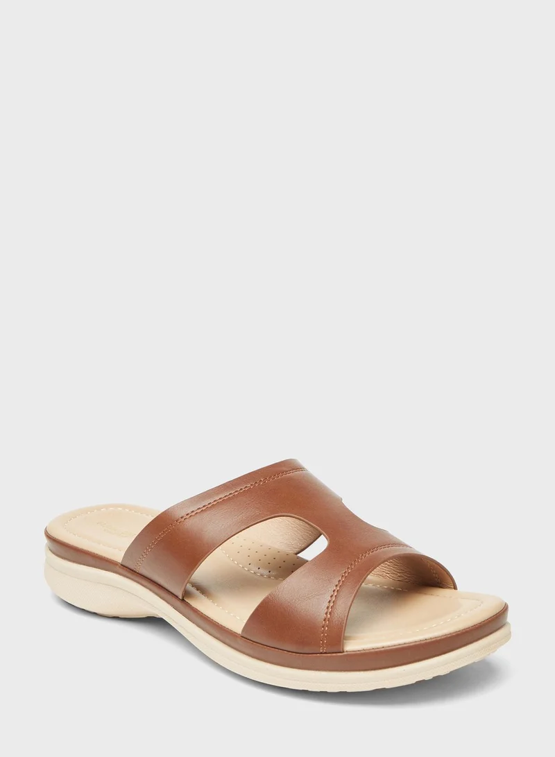 shoexpress Multi Strap Wedge Sandals