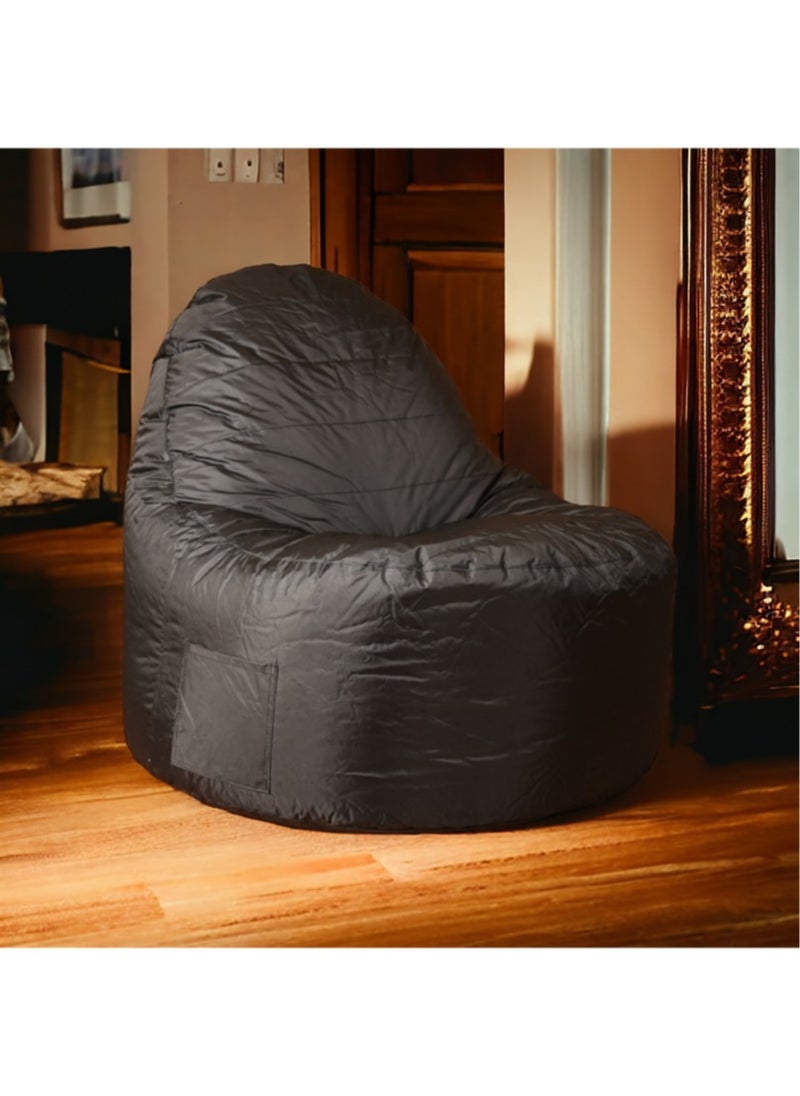ANDERSON New Gamer Waterproof Bean Bag – Comfort and Style that Lasts - Black - 115x85 cm  - Image 4