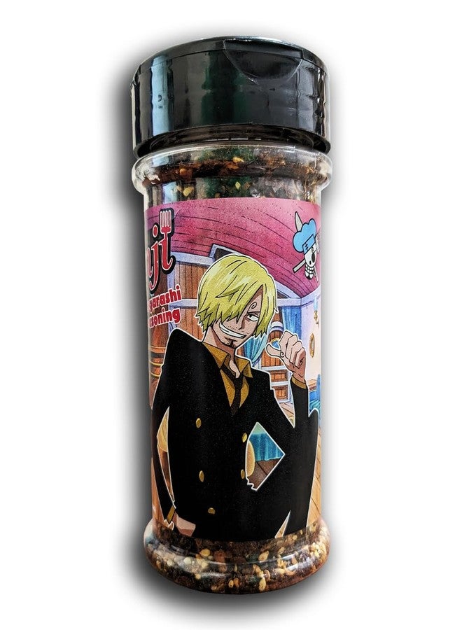 One Piece Sanji Shichimi Togarashi Spicy Ramen Seasoning Powder - Japanese Spice - Officially Licensed, 3.3 oz Bottle (Pack of 1) - Image 2