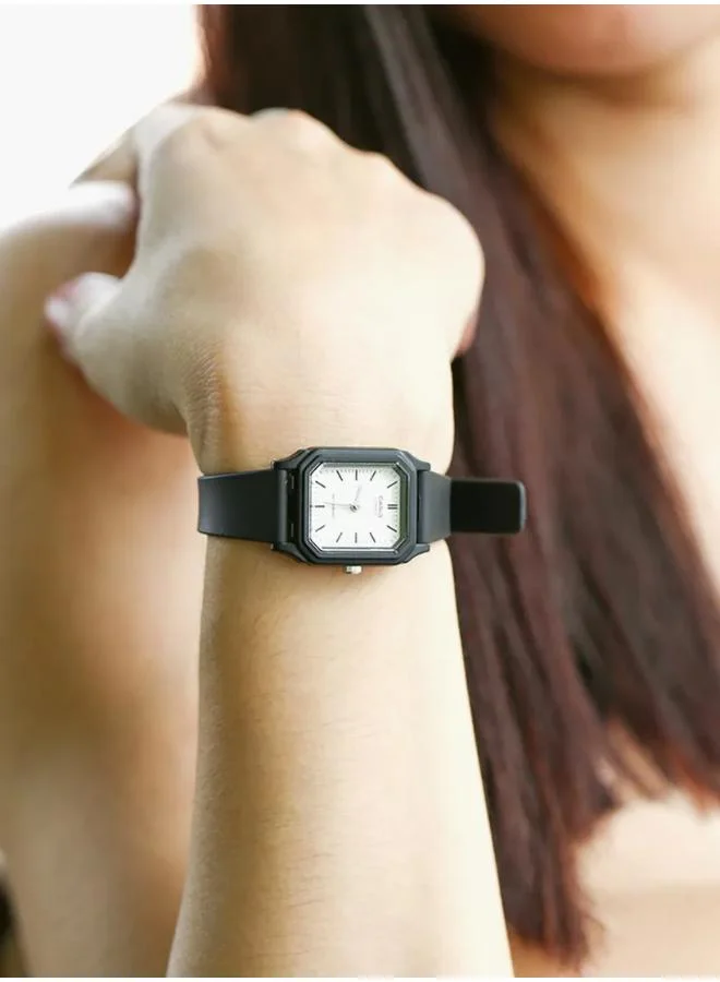 CASIO Women's Women's Resin Analog Watch LQ-142-7EDF - 24 mm