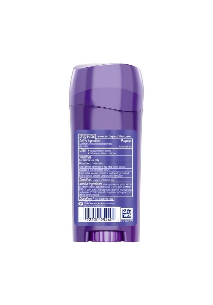 Lady Speed Stick Antiperspirant Deodorant - Powder Fresh Invisible Dry, 2.3 Ounce (Pack of 3) - Image 2