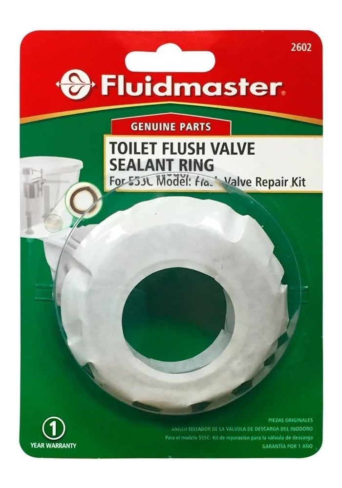 Fluidmaster 2602 Replacement Toilet Flush Valve Sealant Ring for 555C Model - Image 3