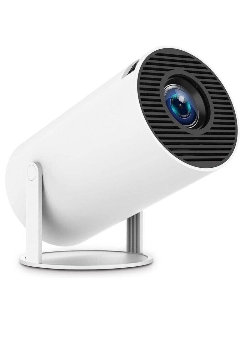 HY-300 4K Projector, 1080P HD  Lightweight Design, Compatible with Android & iPhone for Wireless or Wired Connection, Portable Home Theater and Enjoyment with Family Like Movie and Games Ideal for Office meetings and learning process. - Image 2