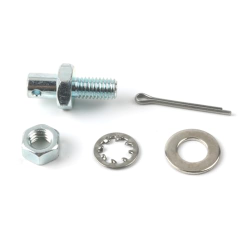 Jetuplusllc Throttle Cable Adapter Stud Kit #8009 for 1977-later Chevrolet Steel (Includes Nut, Washers, and Cotter Pin) - Image 4
