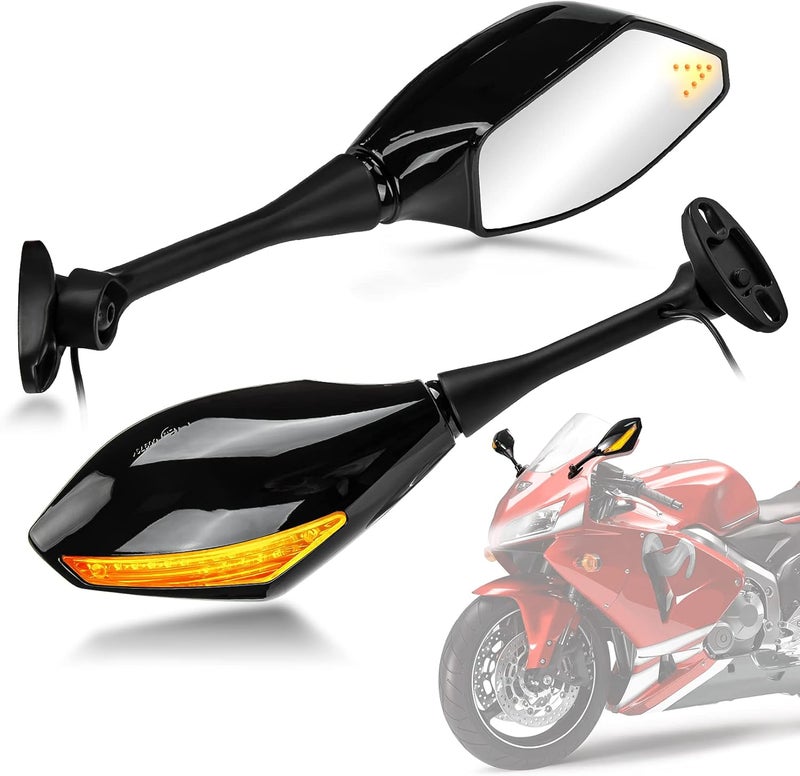 psler مصابيح إشارة الانعطاف LED من PSLER للمرايا الخلفية للدراجات الرياضية - Image 1