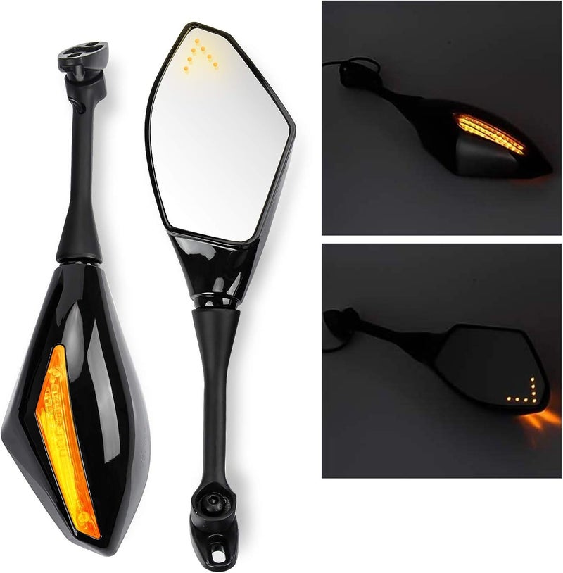 psler مصابيح إشارة الانعطاف LED من PSLER للمرايا الخلفية للدراجات الرياضية - Image 3
