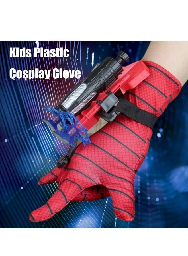 Superhero Launcher Gloves for Spider, Hero Launcher Wrist Toy Set, Super Hero Web Shooter for Kids, Spider Launcher Wrist Toys Costume Cosplay Hero Props Gift - Image 4