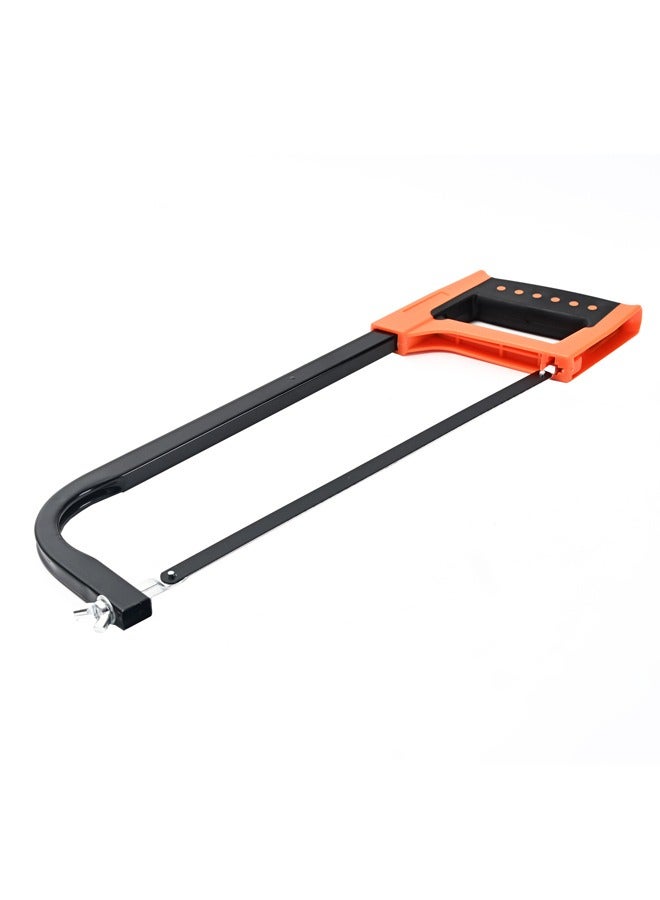 LAWAZIM Hacksaw Frame with Plastic Handle - 12inch - Lightweight, Ergonomic Design for Comfortable Cutting of Wood and Metal - Heavy-Duty Hand Saw for DIY, Home Improvement, and Professional Use - Image 4