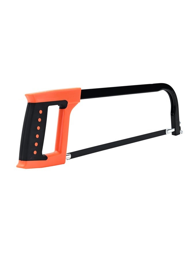 LAWAZIM Hacksaw Frame with Plastic Handle - 12inch - Lightweight, Ergonomic Design for Comfortable Cutting of Wood and Metal - Heavy-Duty Hand Saw for DIY, Home Improvement, and Professional Use - Image 3