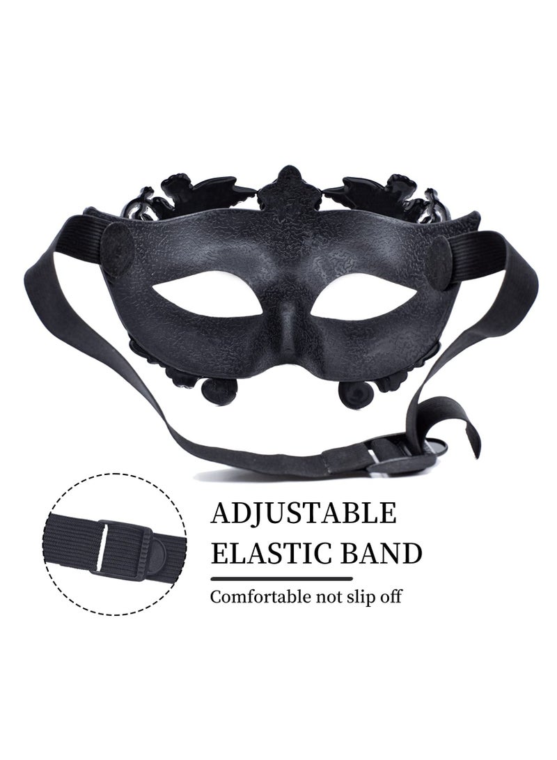 Y&D Masquerade Mask for Men Roman Greek Venetian Half Face Mask, Mascarade Ball Mardi Gras and Cosplay Party  - Image 5