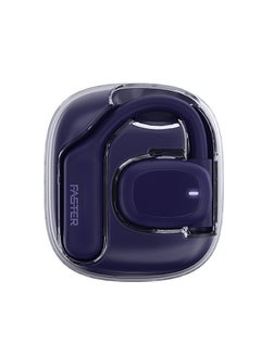 Faster ArcX Over Ear Wireless Earbuds with Noise Cancellation (ENC) - 40 Hours Playback with Bluetooth 5.3 - HiFi Stereo Sound Airpods - Sports Earhooks Bluetooth Earphones - For Exercise, Gym - Compatible with iPhone & Android (Blue)  - Image 5