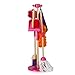 Masthome 8 Pieces Kids Cleaning SetWooden Cleaning Toys for Kids Broom Dustpan Mop Brush Duster Rag Sponge and Hanging StandSkill Developmental Pretend Play Kit for ToddlersChildren - Image 2