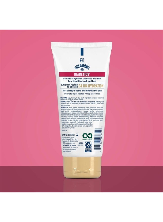 Gold Bond Diabetics' Dry Skin Relief Body Lotion, 4.5 oz., With Aloe to Moisturize & Soothe  - Image 3