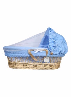 BABYCARA Baby Birth Cradle Moses Basket Bamboo with Mosquito Net  - Image 2