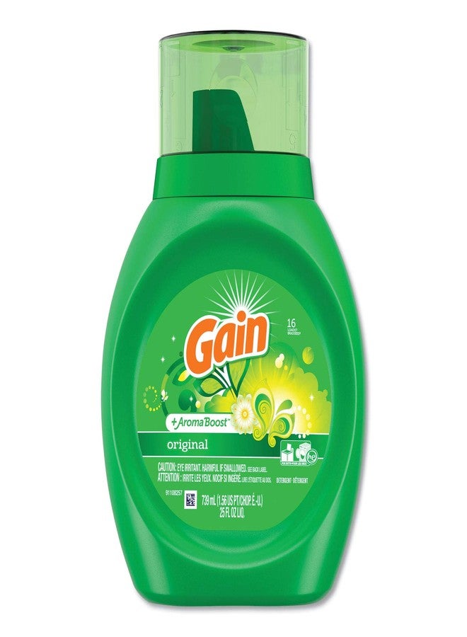 Gain Liquid Laundry Detergent, Original Fresh, 25oz Bottle - Image 1
