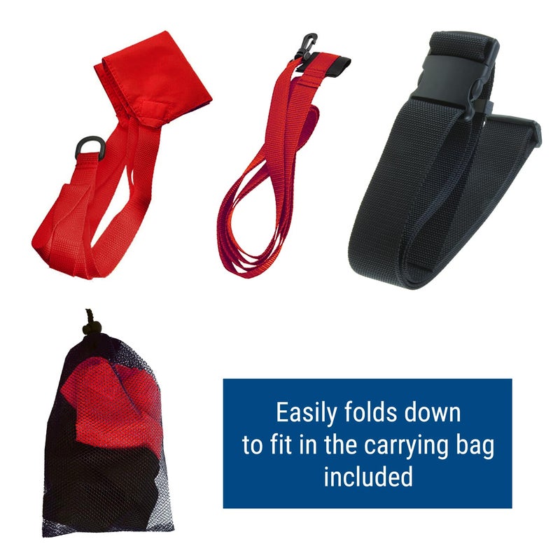 BULLETSHAKER Swim Parachute - Resistance Training Equipment with Swimming Tempo Trainers - Image 4