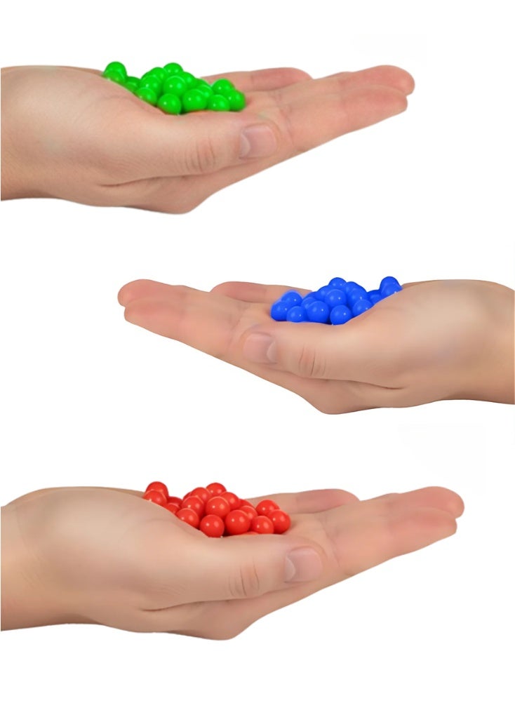 Premium Premier Shots Airsoft BBs Bullets – 3-Color Pack (Orange, Green, Blue) – 200 Count Each, 0.12g Premium Precision Pellets - Image 3