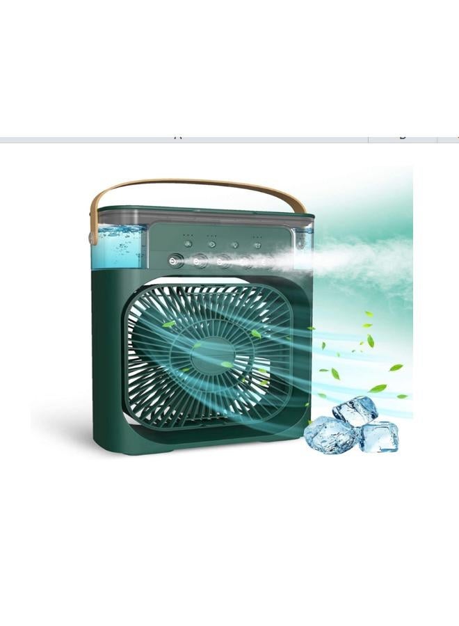 Portable USB-C Air Cooler Fan with Water Mist & Fragrance Function, Desktop Personal Cooling Fan for Office, Bedroom & Study, 25x16x7.5 cm - Image 1