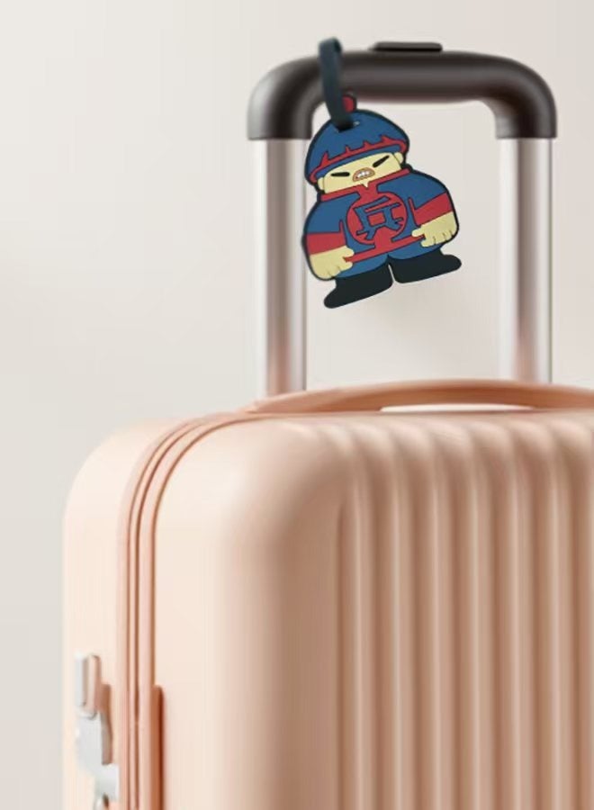 Luggage Tags,Suitcase Identify Labels,for travel accessories and Travel Bags with  square Soldier shape - Image 3
