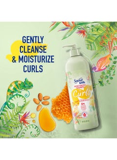 Suave Suave Kids Shampoo & Conditioner for Curls, Sweet Almond & Honey 2-Pack + Detangler Spray for Kids with 100% Natural Marigold, Dermatologist-Tested & Tear Free  - Image 4