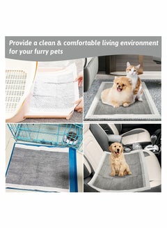 HQ-GAMING Rabbit Pee Pads 100 PCS Disposable Bunny Pads Charcoal Leak-Proof Super Absorbent Potty Training Pad with Quick-Dry Surface for Dogs Puppies Cats Kittens or Small Pets  - Image 3