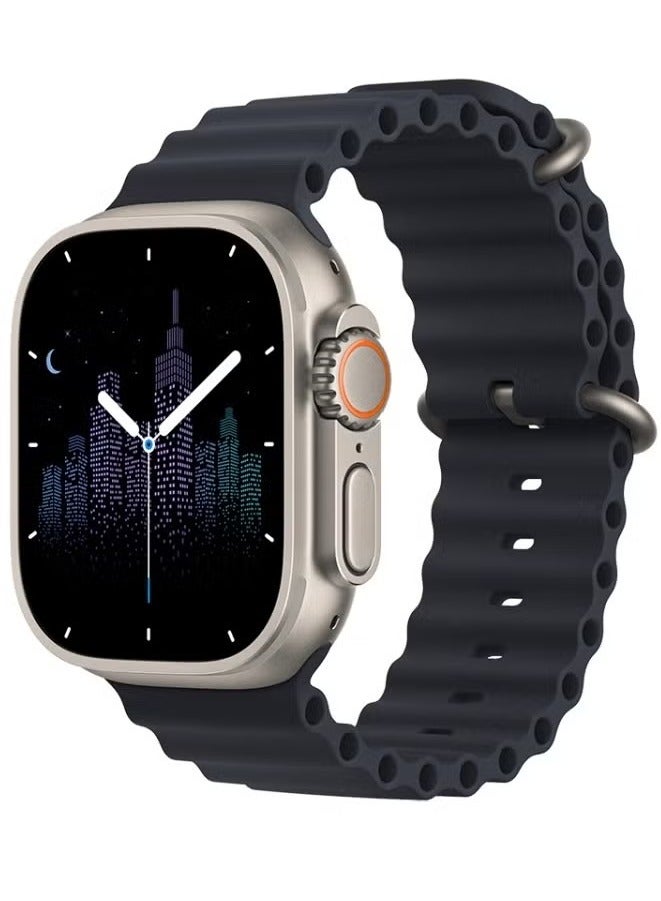 ELTRAZONE New HW68 Ultra Smart Watch – 49mm HD Screen with Compass & NFC for Men - Image 1