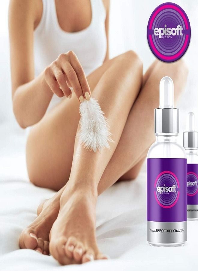 Episoft 2 Pack Hair Removal Inhibitor Serum 30ml for Women and Men - Image 2