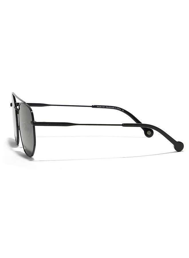 30Sundays 30Sundays VERBIER,Men Sunglasses, Aviator Sunglasses, UV Protection: UV400 (Black,Gray)