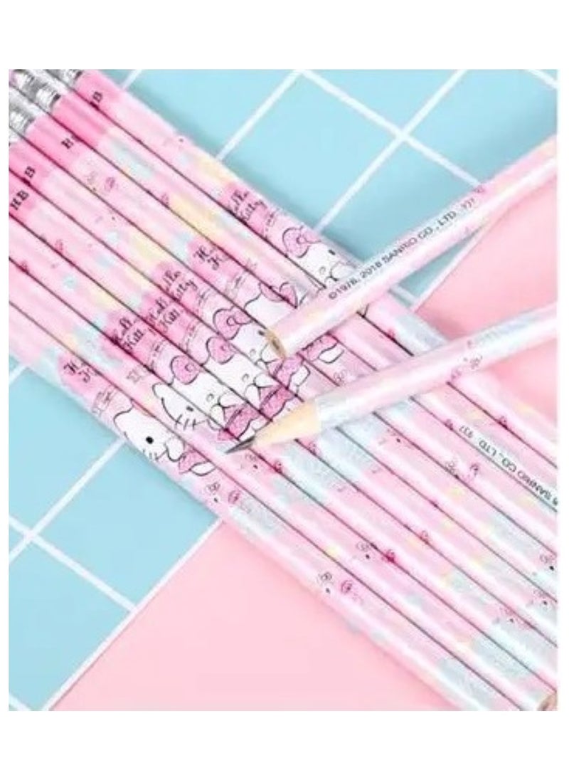 Huitich - Sanrio Character Triangular Pencil Sets with Accessories - Image 1