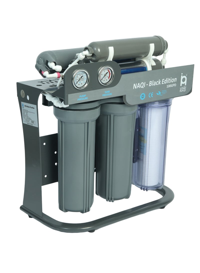 NAQI Water filter 7 Stages (Tap & Tank for FREE) - Black Edition - Image 4