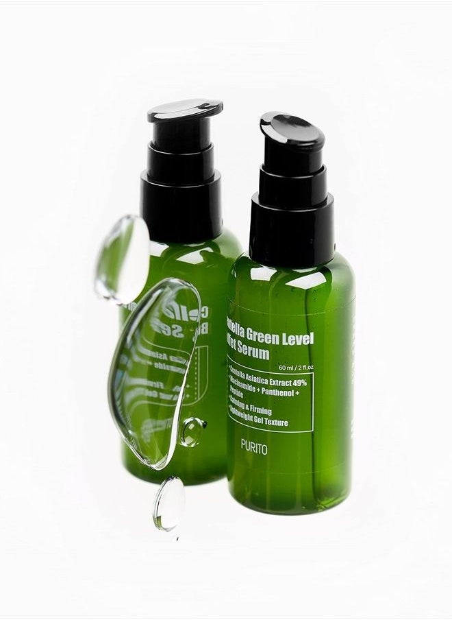 PURITO - Centella Green Level Buffet Serum 60ml/ 2 fl oz, serum for face, Centella Asiatica,Recovery facial SERUM,vegan - Image 1