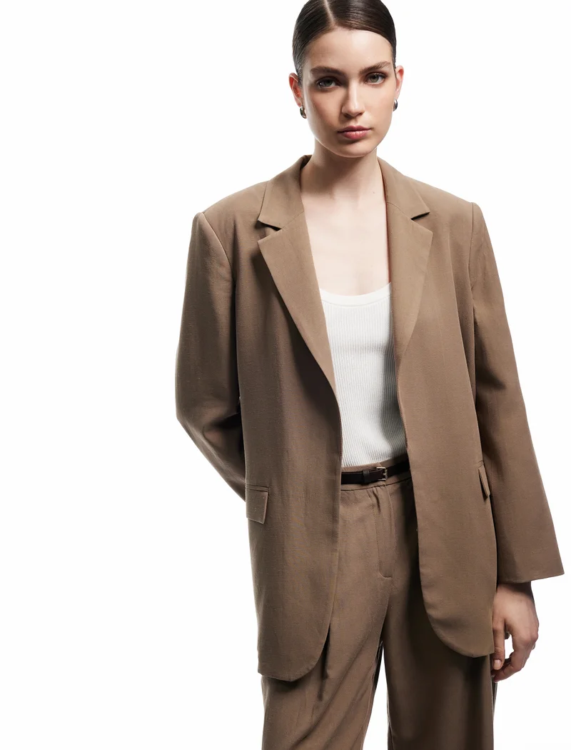 كوتون Oversize Blazer Jacket