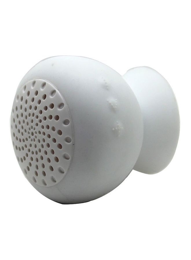 NIBEMINENT Mini Wireless Multimedia Speaker White - Image 1
