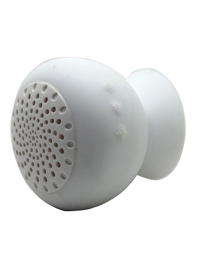 NIBEMINENT Mini Wireless Multimedia Speaker White - Image 2