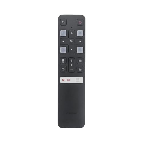 marman® Compatible TCL Smart Tv Remote Control Original with Bluetooth and Voice Command for Model RC802V FMR1 with Google Assistant & Netflix Hot Keys Pairing Must ! - Image 1
