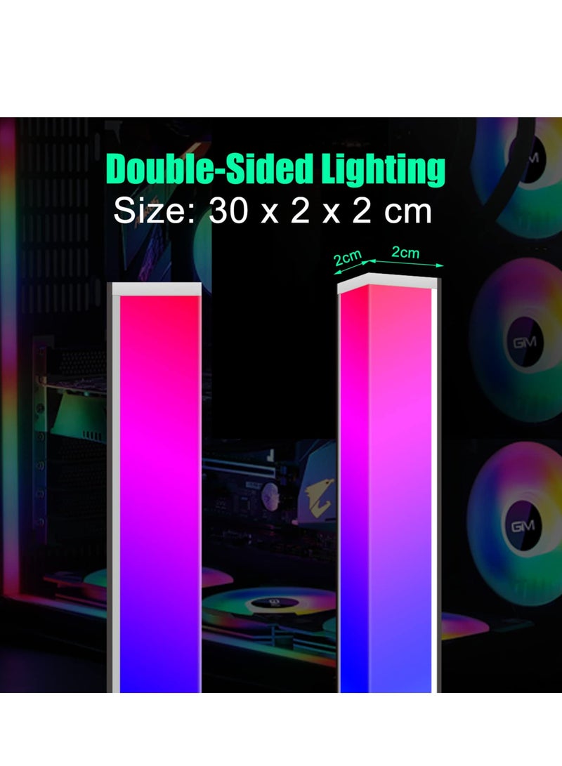 KB-14 RGB PC Light Strip for Gaming Case, 0.98ft Addressable Rainbow Magnetic LED Strip, 5V ARGB 4Pin Header for Asus, Asrock, Gigabyte, Compatible with GIM Hub - Image 5