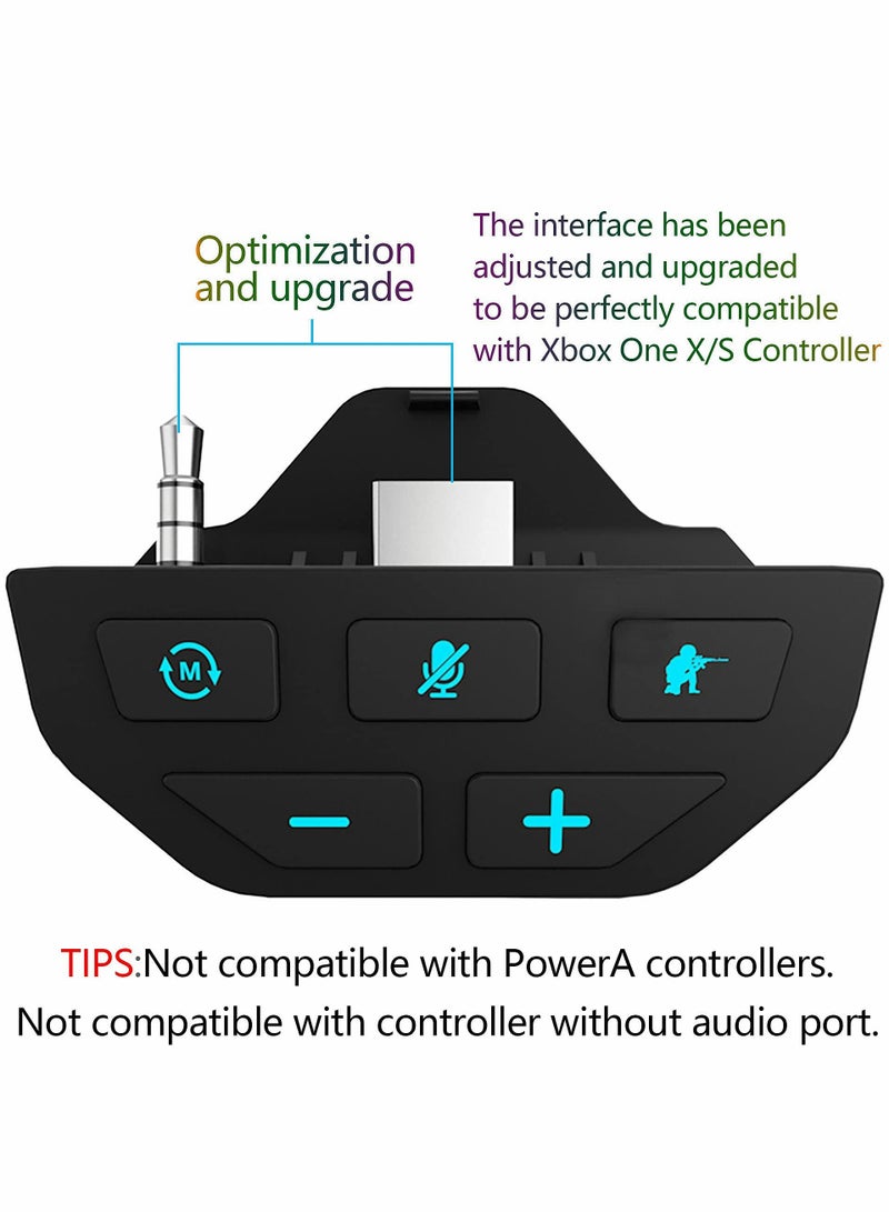 Stereo Headset Adapter for Xbox One X and S Controller with 3.5mm Audio Jack for Enhanced Sound - Image 5