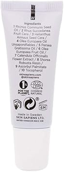 SKIN SAPIENS Nourish Protect Lip Balm with Avocado Olive 100 Natural Ecocert Cosmos Unflavoured Lip Care For Men and Women Cruelty Free and Vegan Skincare For Sensitive Skin 10 ml - Image 2