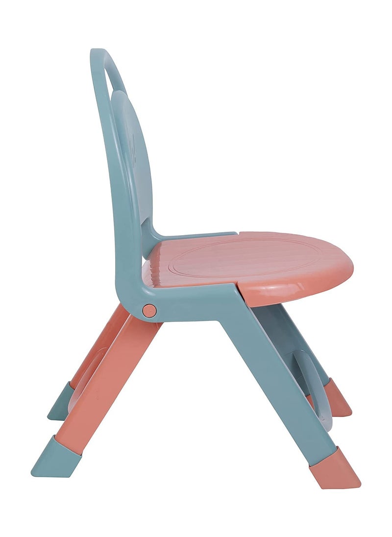 Home Stuffs Home Stuffs Kids Foldable Chair with Back Support Strong and Durable Plastic Chair for Kids  - Image 3