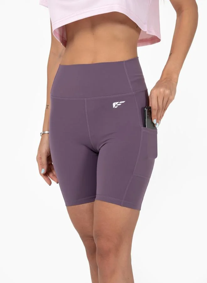 PALMFIT Palmfit Women Purple Evolve 2.0 Active Shorts